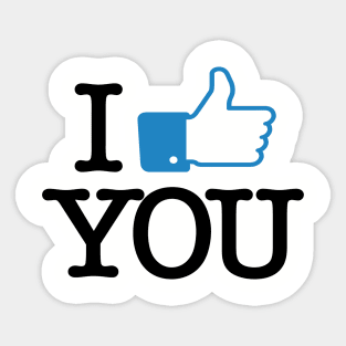 I like you Sticker